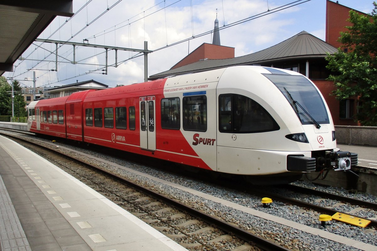 Arriva 258 steht am 20 Juli 2017 in Zutphen.