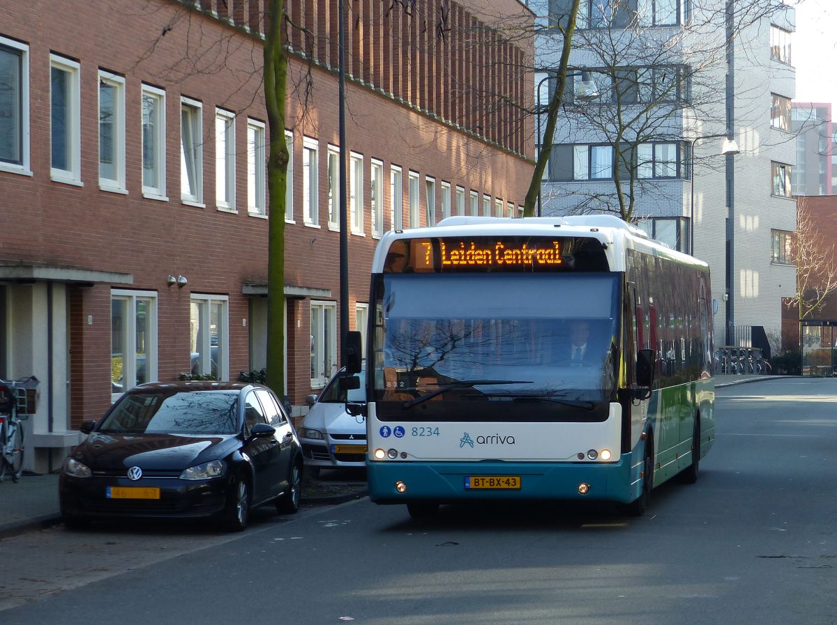 Arriva Bus 8234 DAF / VDL Berkhof Ambassador 200 Baujahr 2007. Liviuslaan Leiden 07-02-2020.

Arriva bus 8234 DAF / VDL Berkhof Ambassador 200 bouwjaar 2007. Liviuslaan Leiden 07-02-2020.