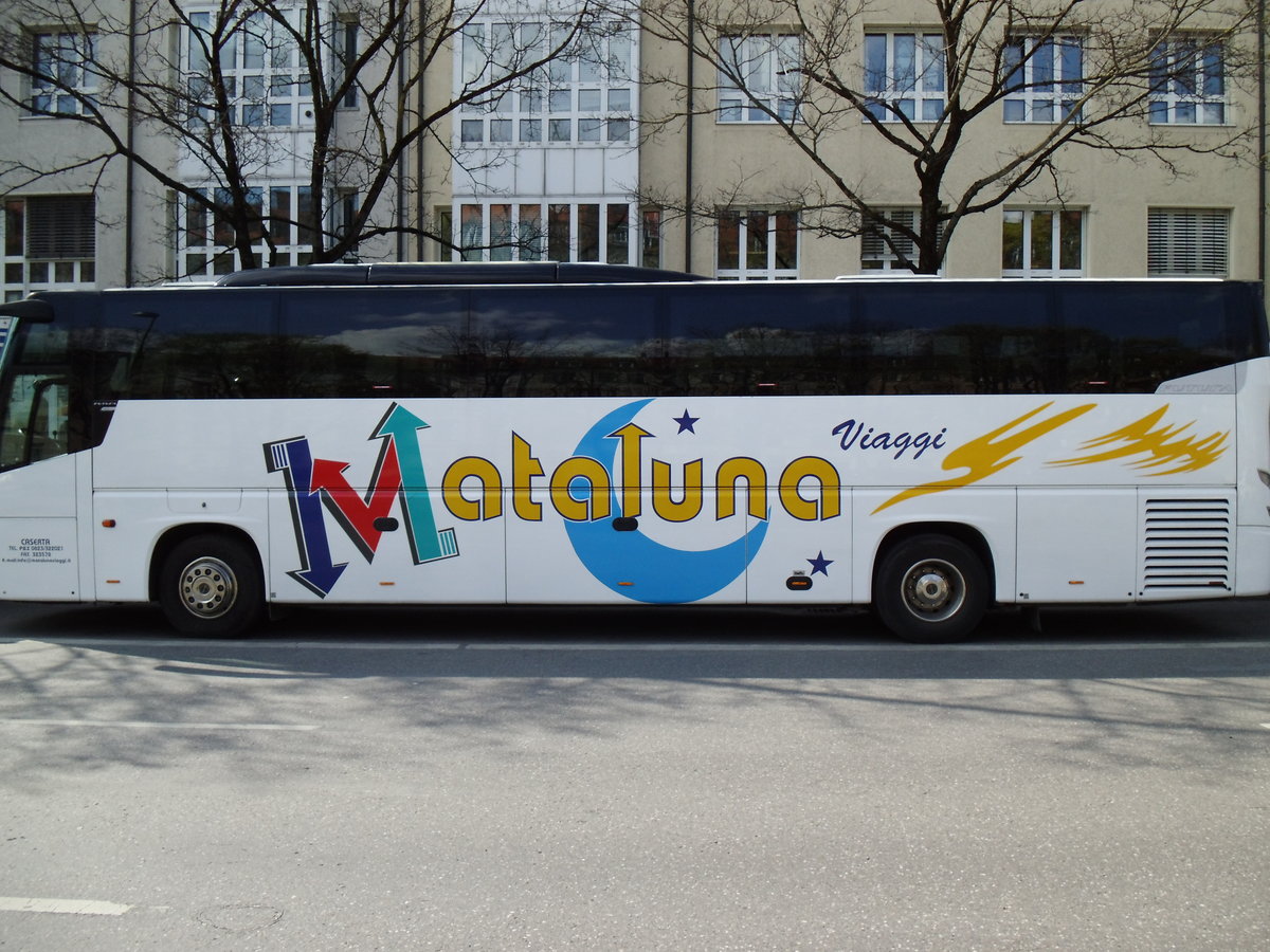 Aus Italien: Mataluna, Caserta - VDL Futura FHD 122 am 28. M�rz 2014 in M�nchen (Aufnahme: Martin Beyer)