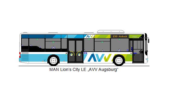 AVV Augsburg - MAN Lion's City LE