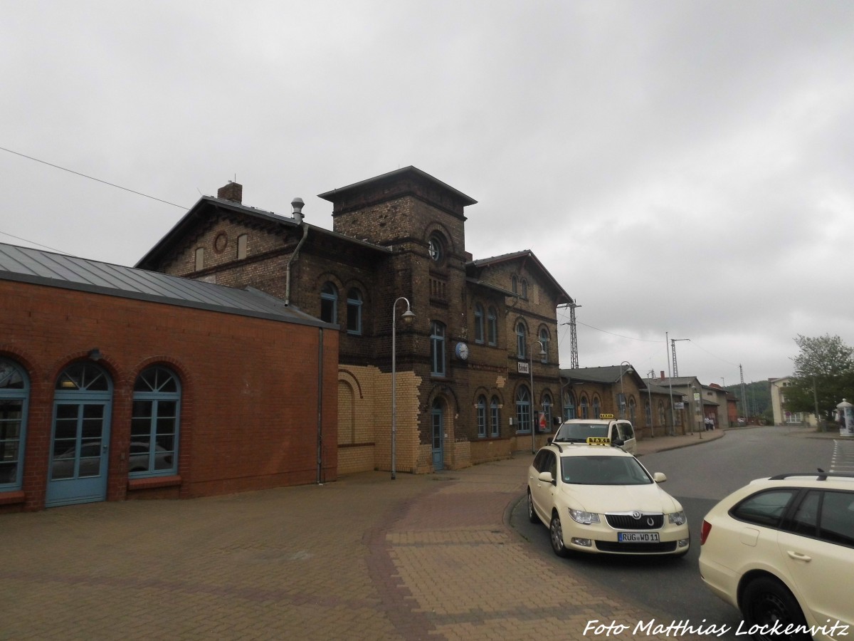 Bahnhof Bergen auf R�gen am 2.6.15