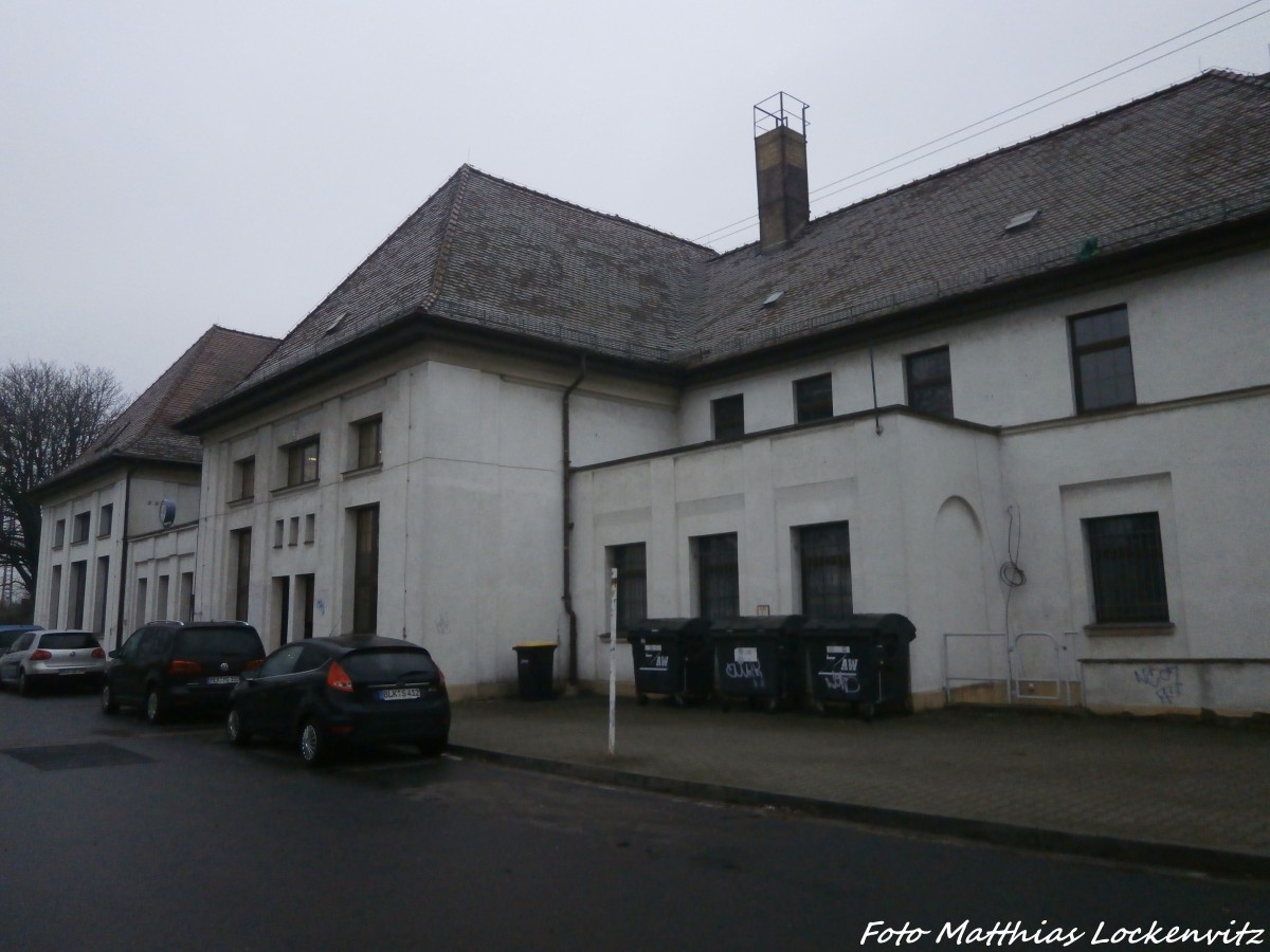 Bahnhof Gro�korbetha am 22.1.15