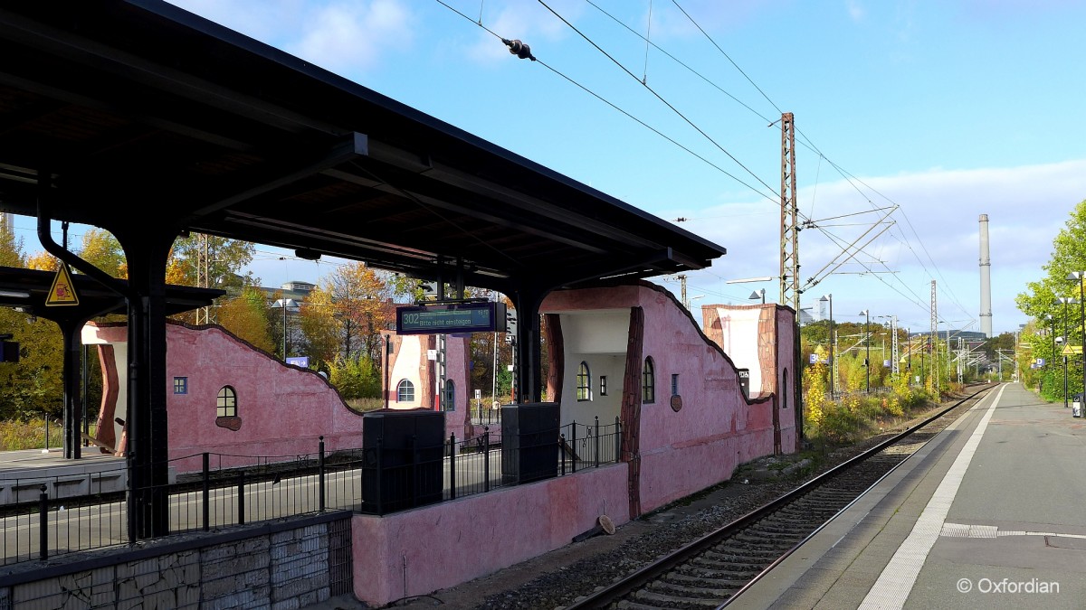 Bahnhof Uelzen - Bahnsteige.