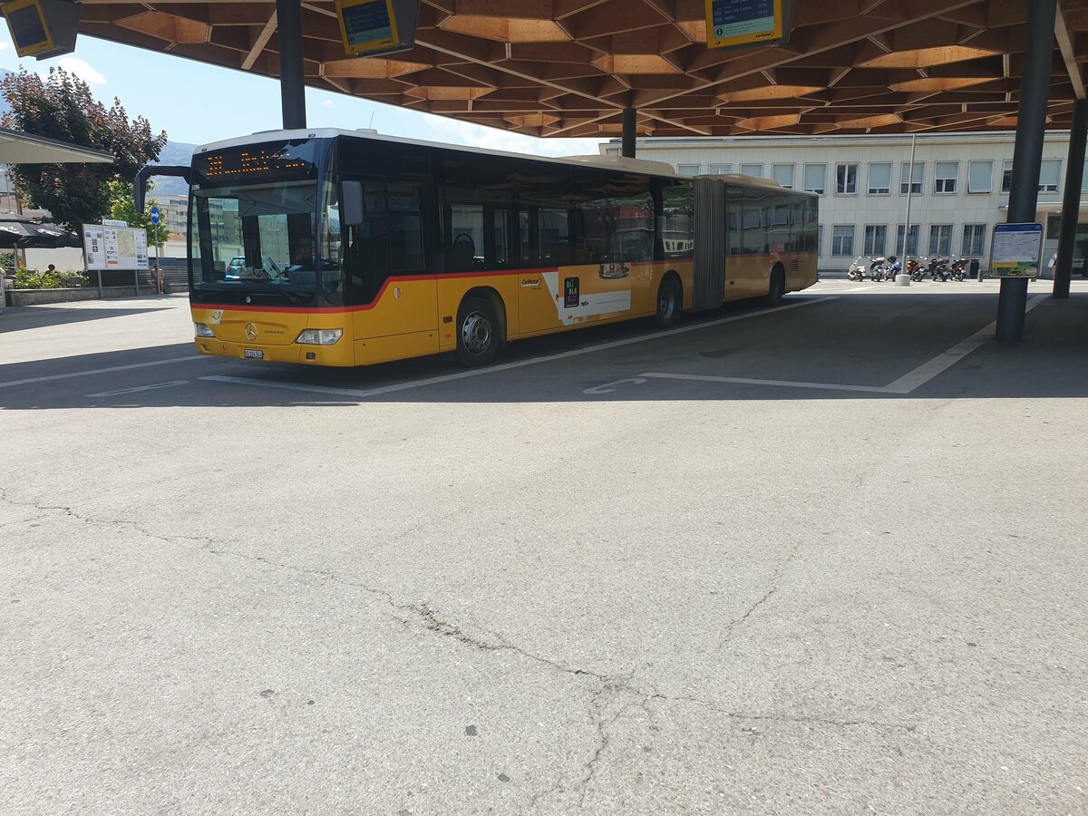 Buchard, Leytron - VS 104'344 - PID 5396 - Mercedes le 28 juin 2022 � Sion, gare