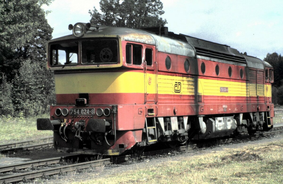 CD 754 024-8 in Bayerisch Eisenstein am 02.09.2000.