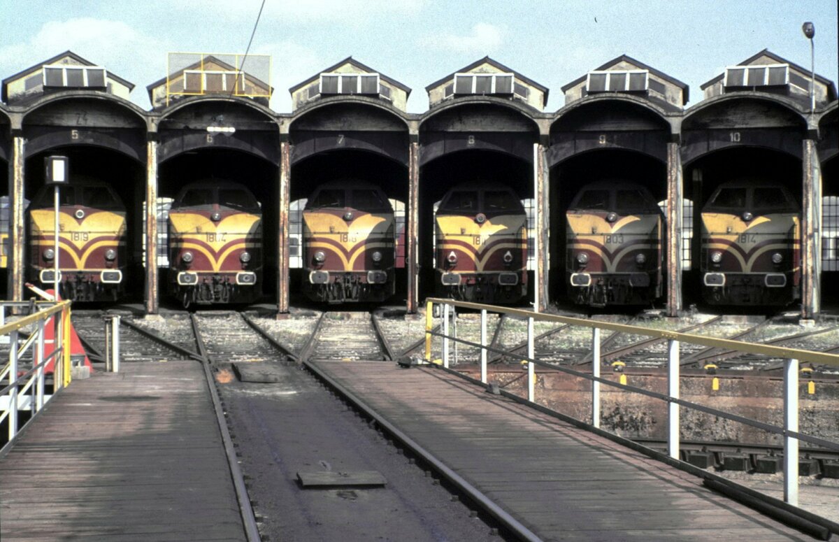 CFL Typ 1800 in Luxembourg im September 1992.
