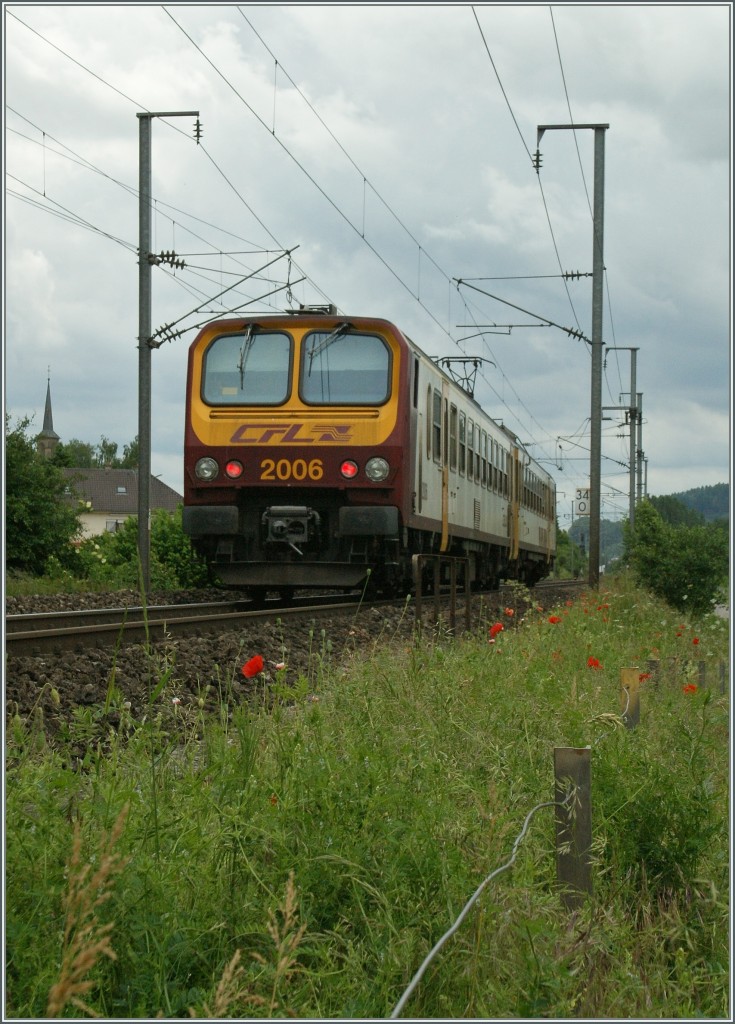 CFL  Z2  2006 bei Mersch. 
15. Juni 2013