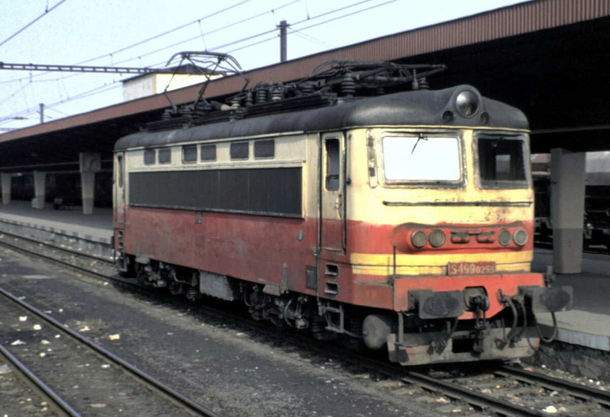 CSD S 499 0259 in Cheb im M�rz 1991.