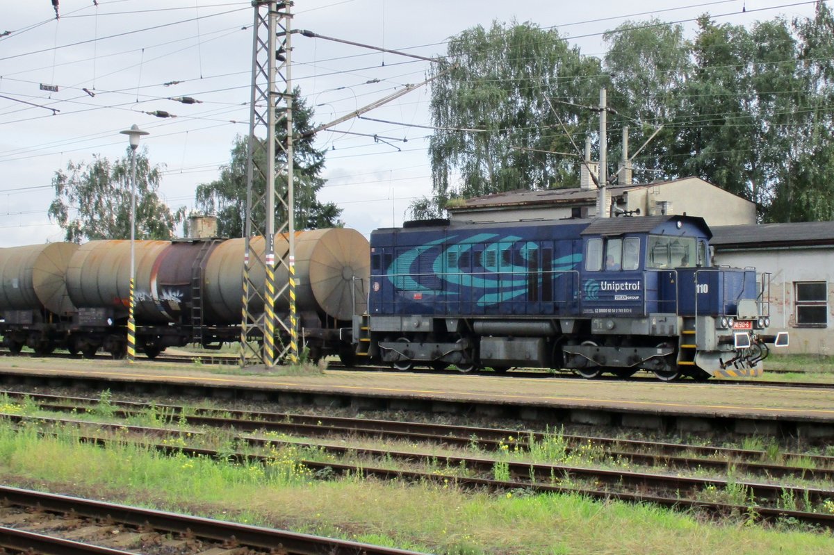 CZ Logistics 741 516 steht am 6 April 2018 in Bad Schandau.