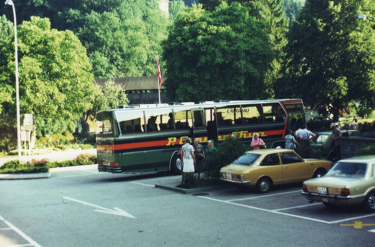 (D 011) - Aus dem Archiv: Gafner, Thun - BE 127'629 - Drgmller/Mercedes um 1980 in Werthenstein