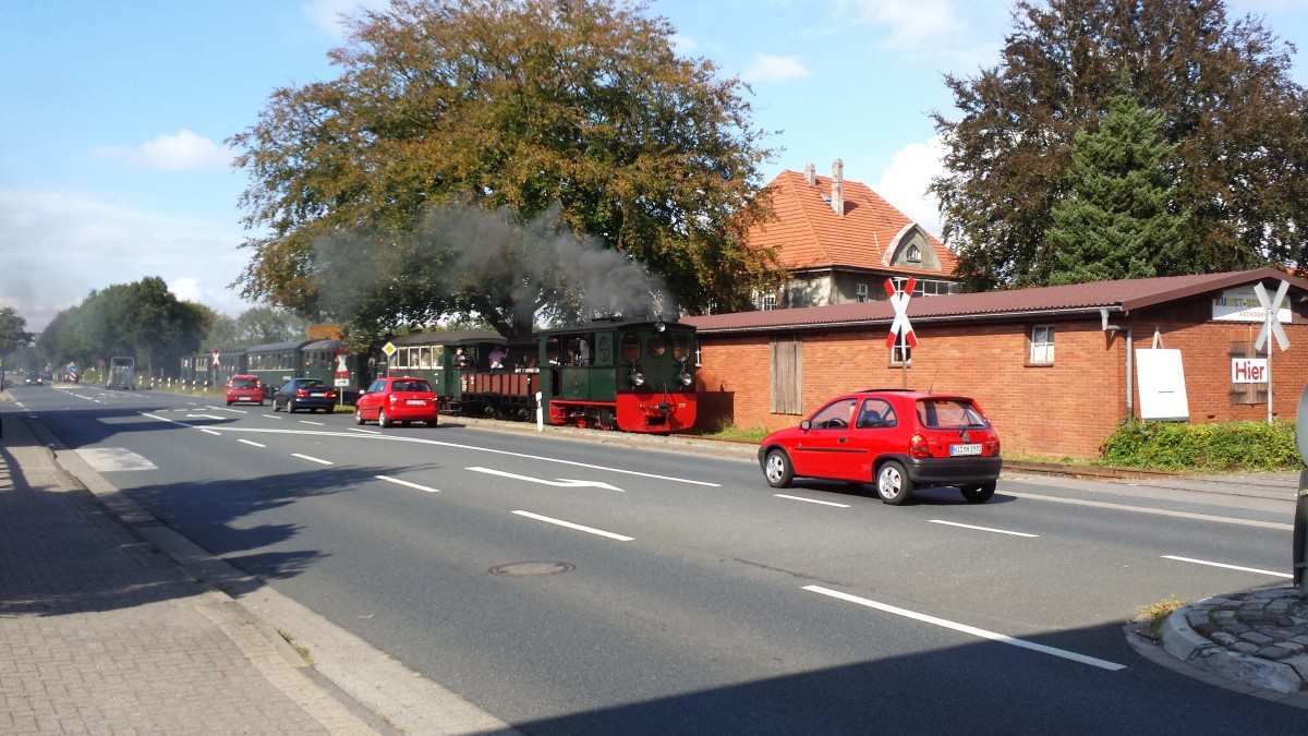Dampflok Plettenberg in Asendorf