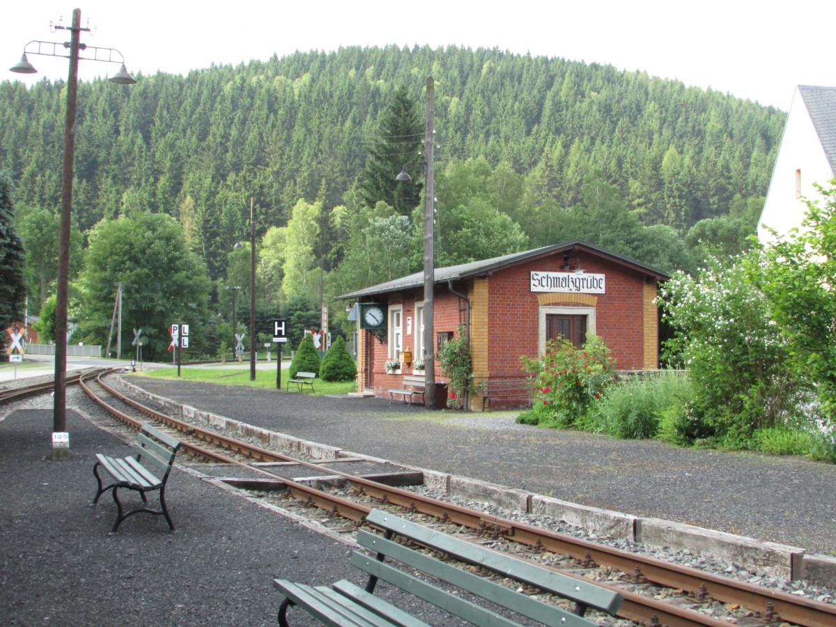 Das Warteh�uschen von Schmalzgrube