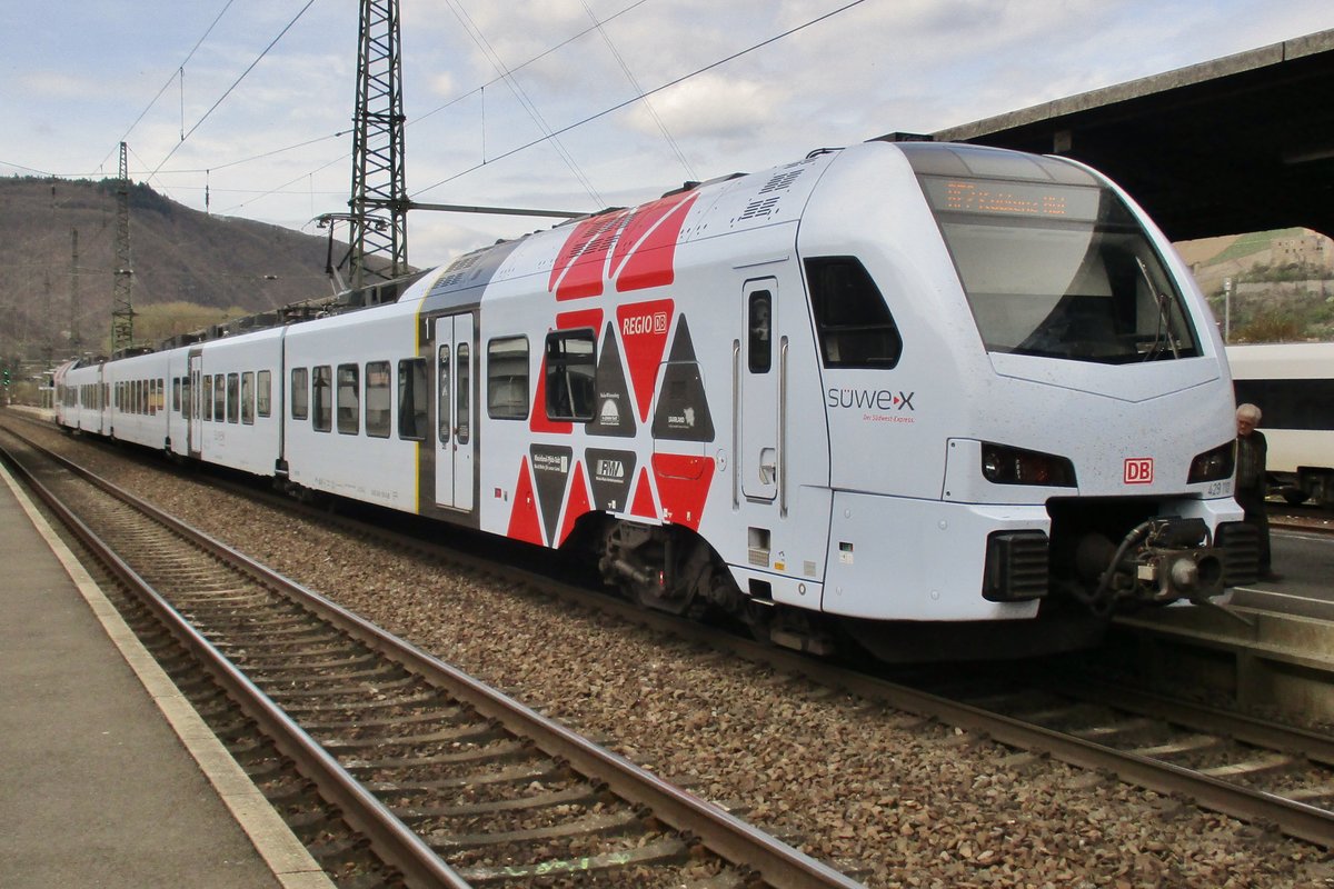 DB 429 110 steht am 22 Mrz 2017 in Mannheim Hbf.