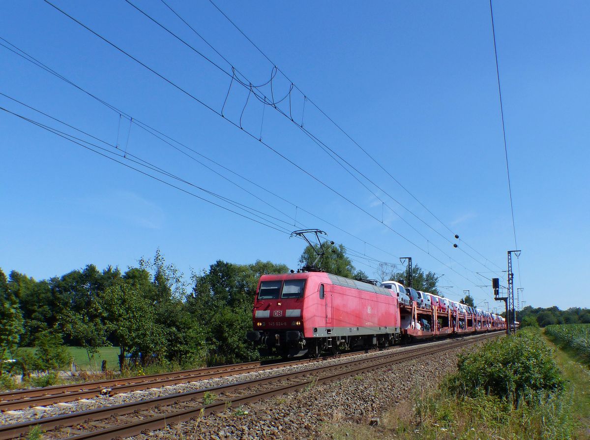 DB Cargo Lok 145 024-6 Devesstrae, Salzbergen 23-07-2019.

DB Cargo loc 145 024-6 Devesstrae, Salzbergen 23-07-2019.