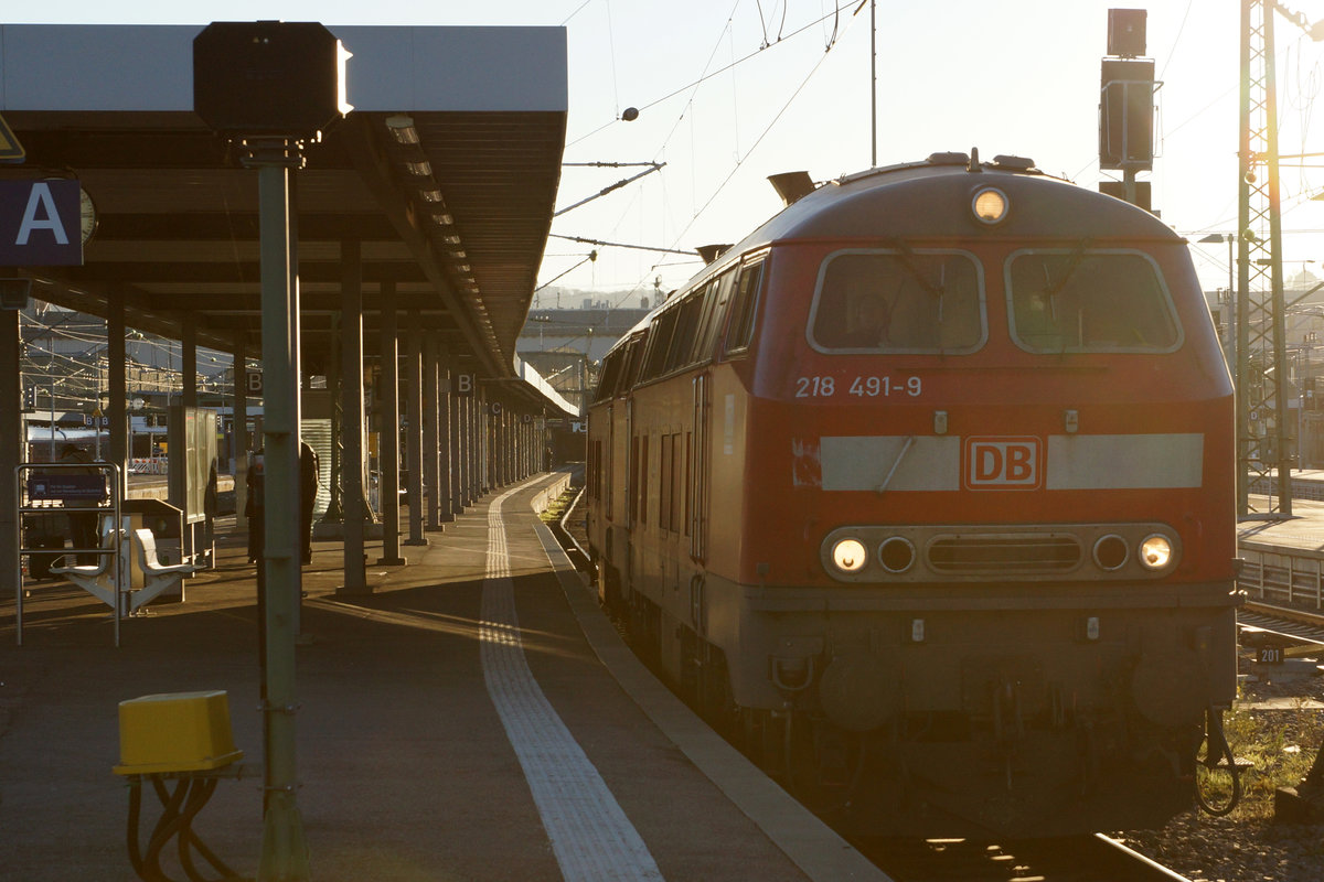 DB: Impressionen des Bahnhofs Stuttgart Hbf vom 3. Dezember 2016.
Foto: Walter Ruetsch