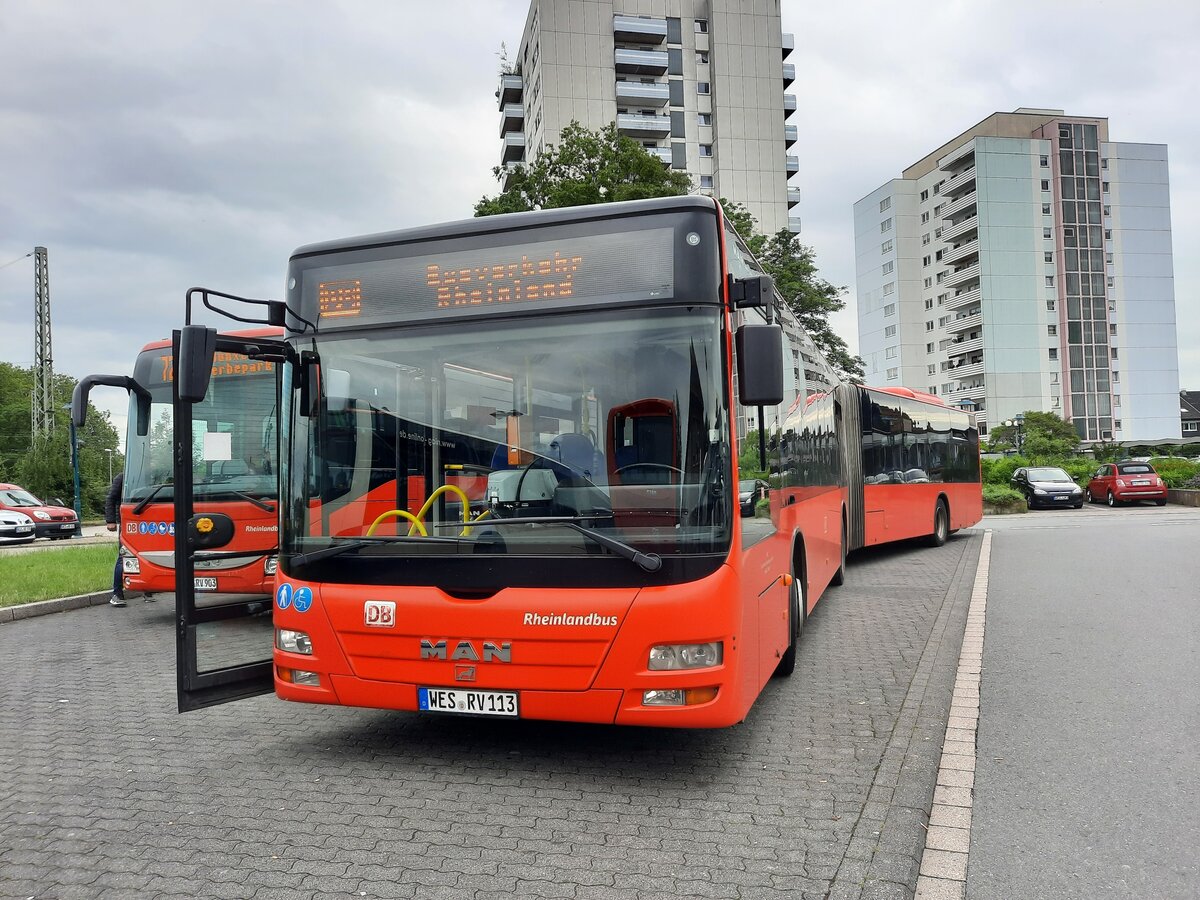 DB Rheinlandbus 113
Aufgenommen am 05 Juli 2021
Wesel, Bahnhof
WES RV 113