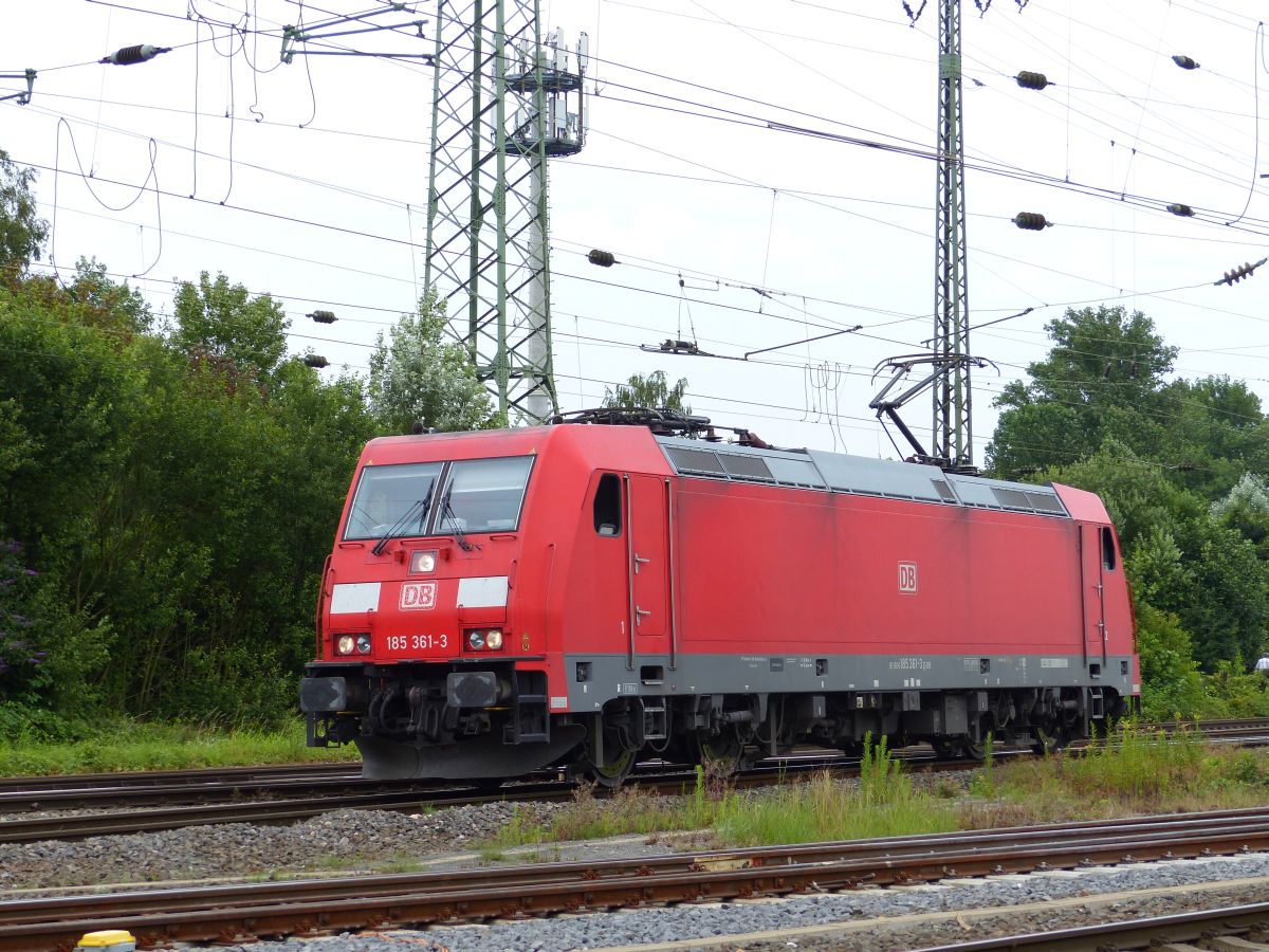 DB Schenker Lok 185 361-3 Rangierbahnhof Kln Gremberg 08-07-2016.

DB Schenker loc 185 361-3 rangeerstation Keulen Gremberg 08-07-2016.