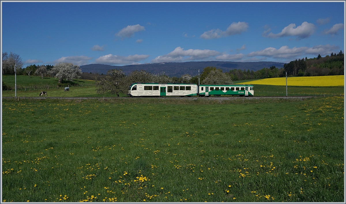 Der BAM MBC Be 4/4 mit Bt 54 bei Apples.
14. April 2017