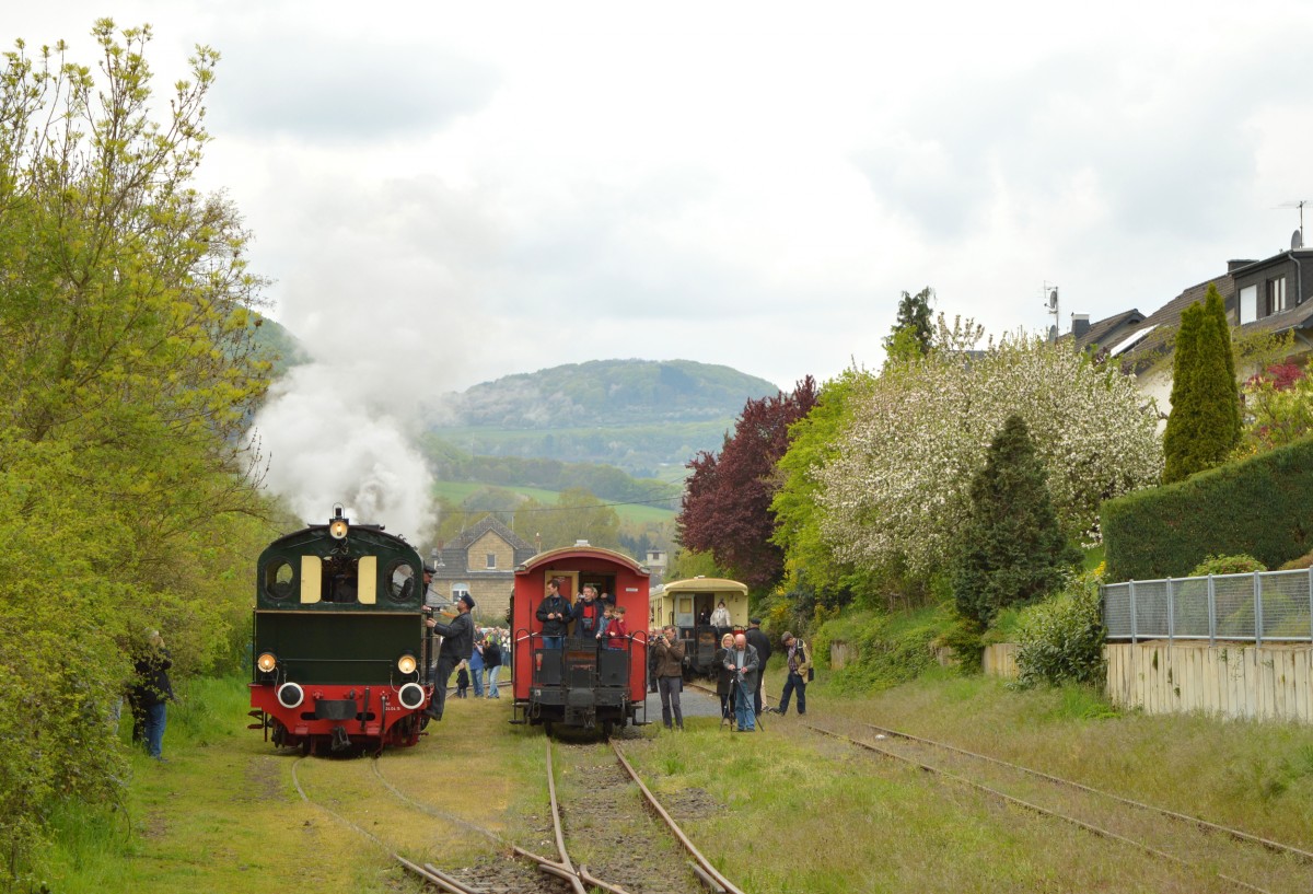 Die 11sm beim rangieren in Oberzissen am 01.05.2015