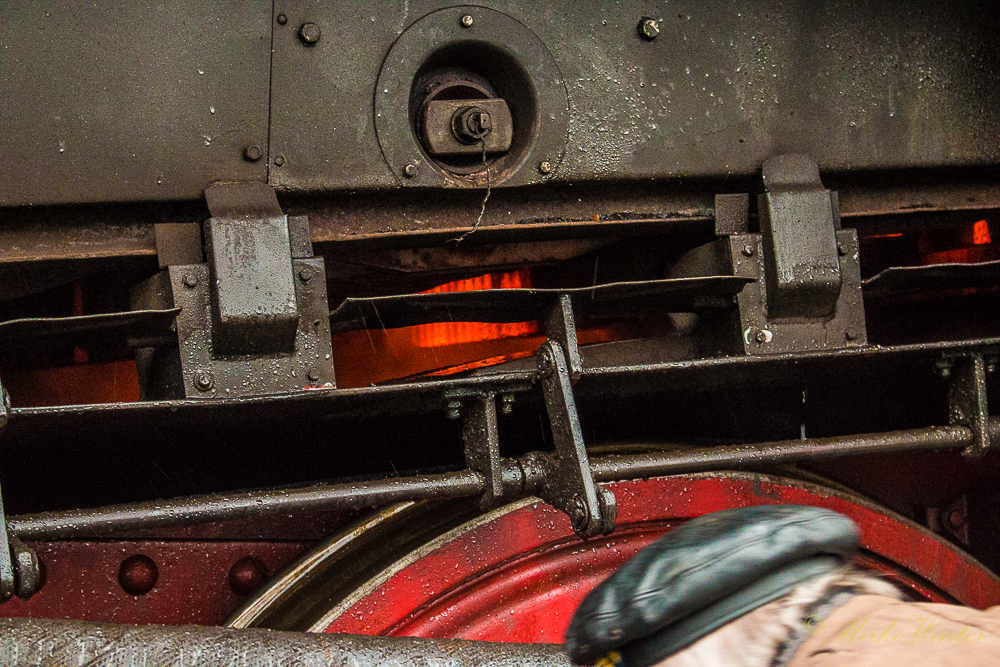 Die 52 der Nossener Eisenbahnfreunde, nach ihrer Osterunde am 25.03.2016 wird nun das Feuer Gel�scht.