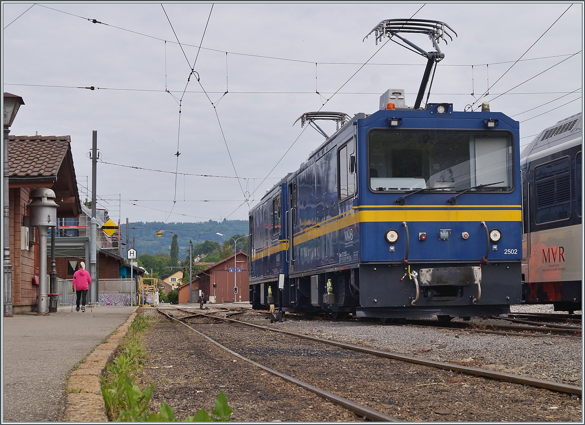 Die beiden MOB Gem 2/2 2502 und 2503 sind in Blonay für einen neuen Einsatz bereit. 

3. Juni 2021