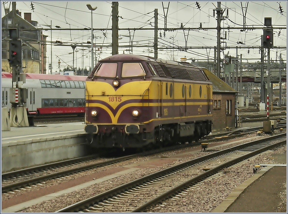 Die CFL 1815 in LUxembourg. 
13. M�rz 2008