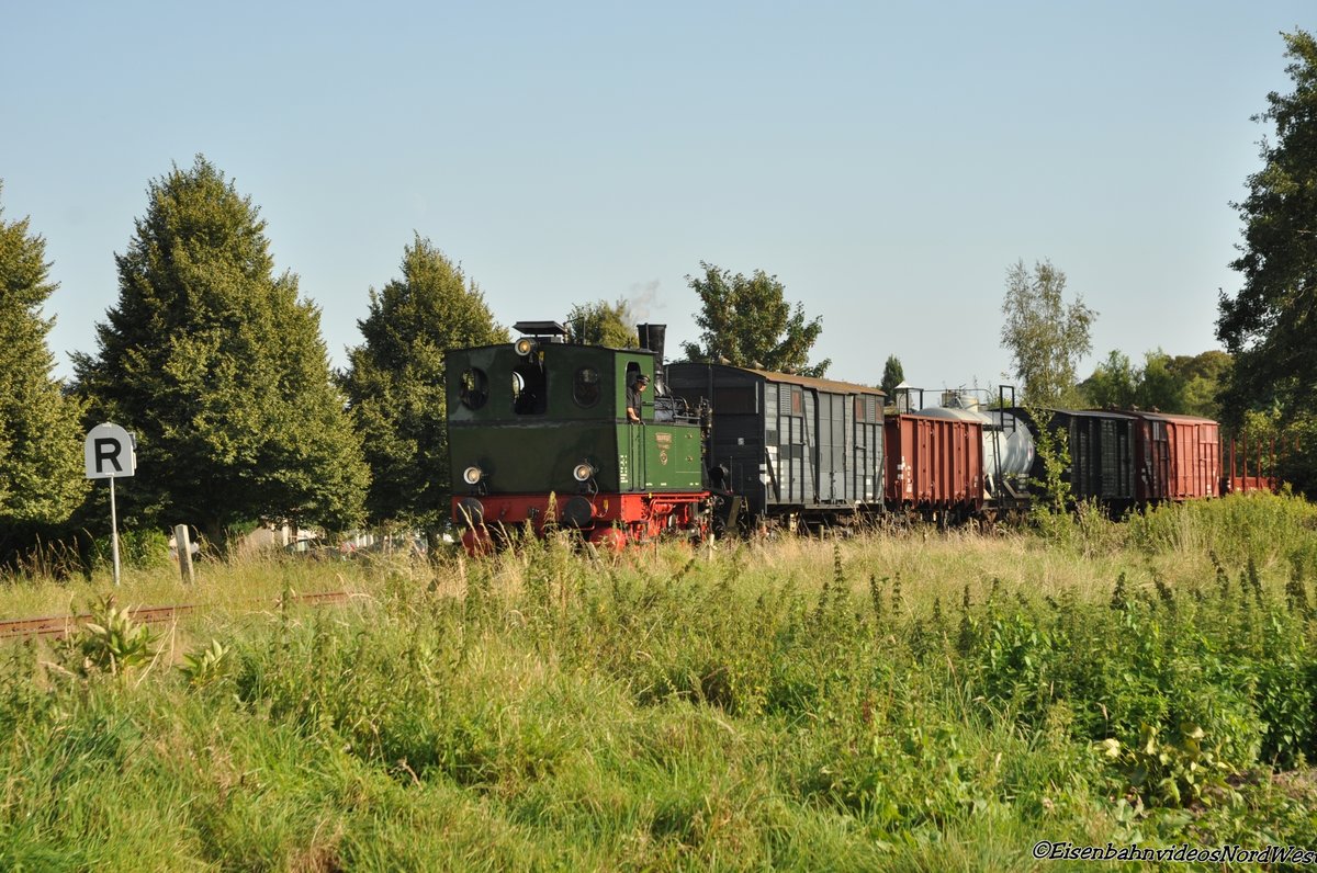 Die Dampflok Niedersachsen in Stadskanaal (am 10.09.2016)
