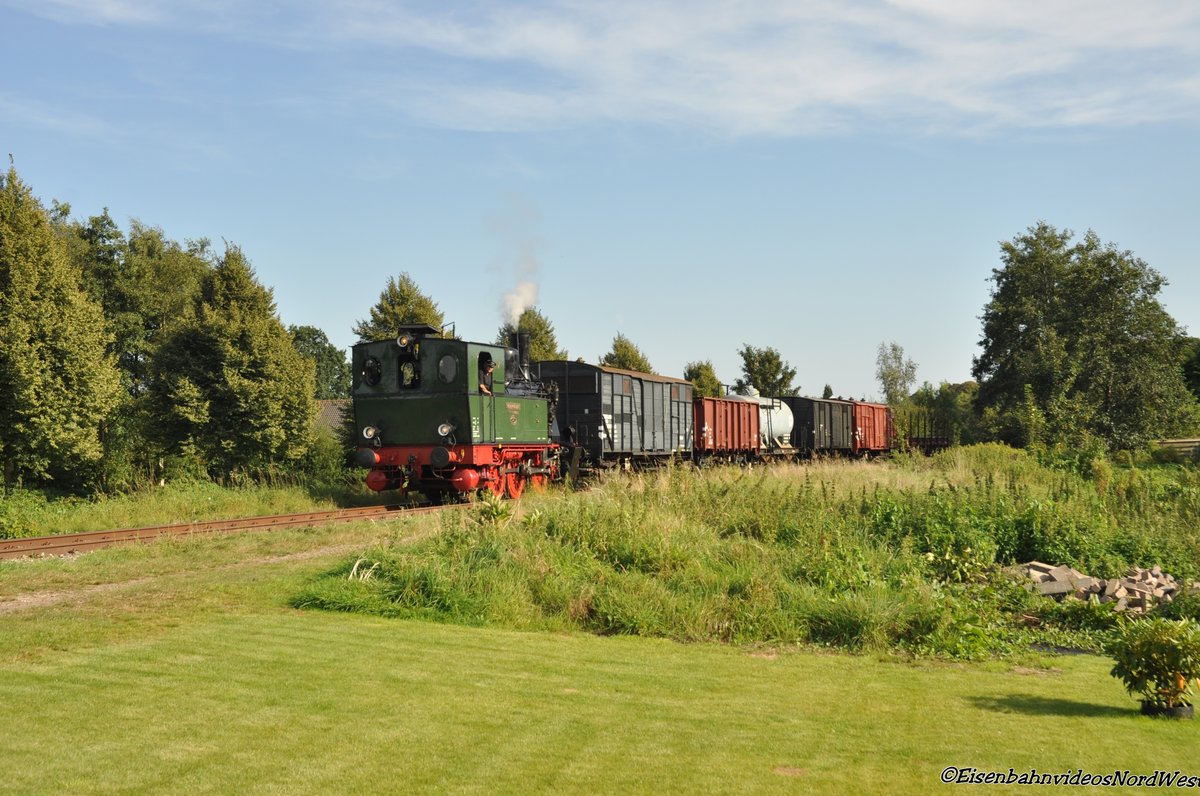 Die Dampflok Niedersachsen in Stadskanaal (am 10.09.2016)
