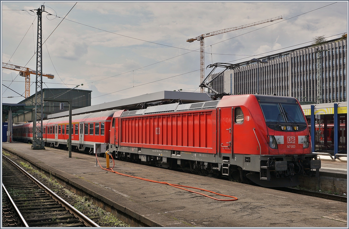 Die DB 147 003 in Stuttgart.
20. Sept. 2017