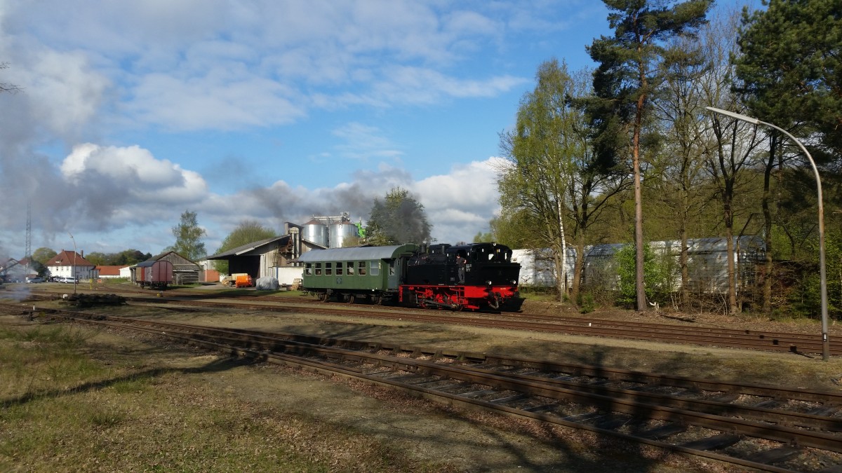 Die Lok Jan Harpstedt in Harpstedt am 01.05.2015