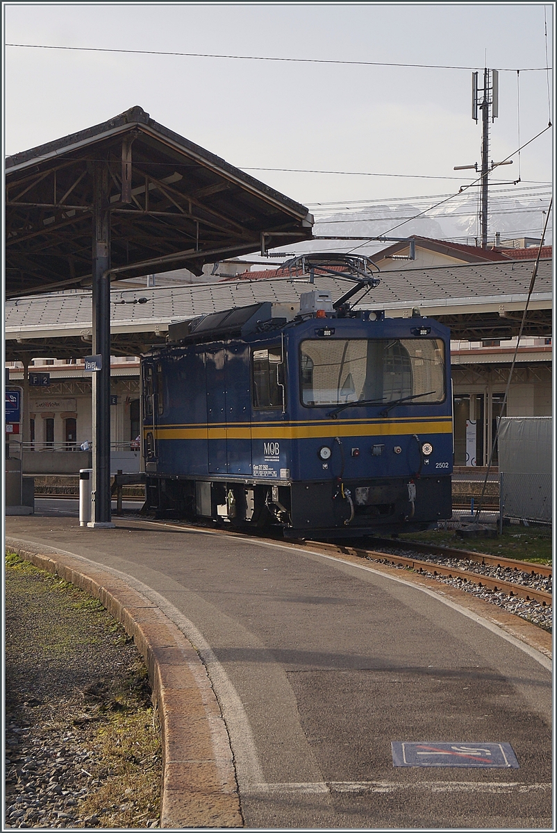 Die MOB Gem 2/2 2502 in Vevey.

26. Feb. 2021
