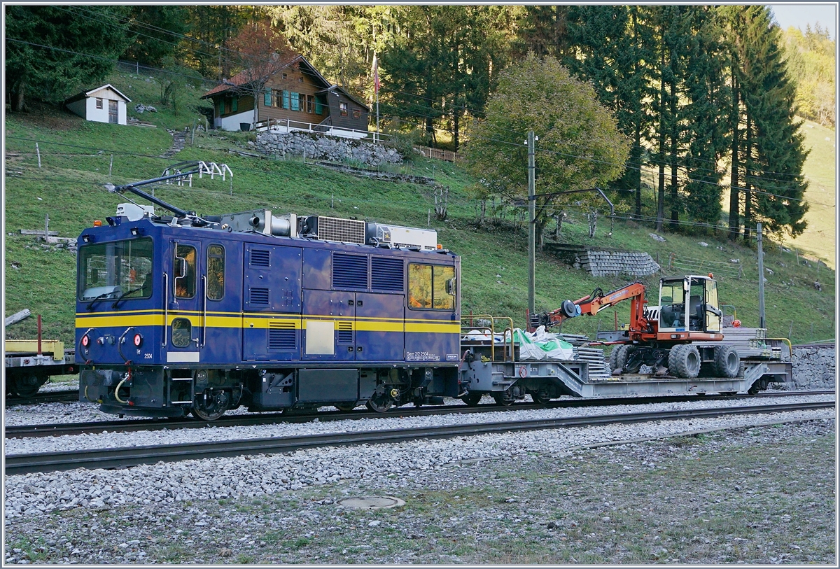 Die MOB Gem 2/2 2504 in Les Cases. 

11. Okt. 2017