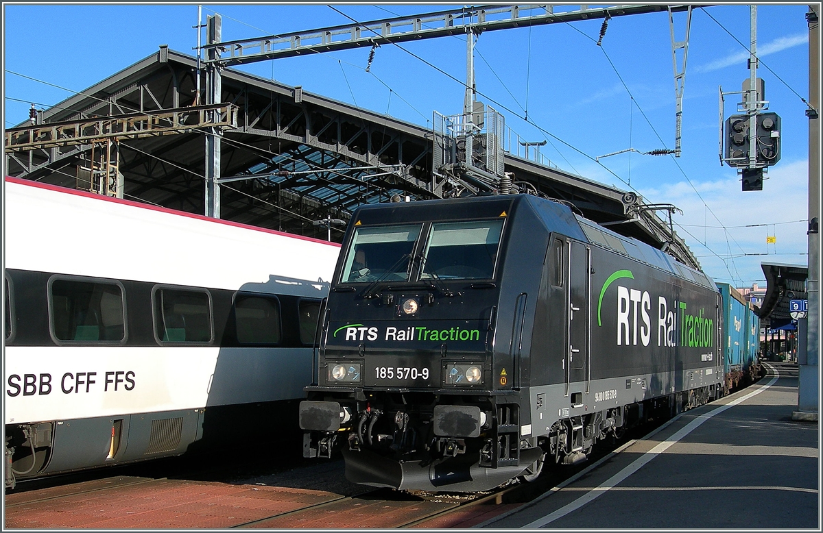 Die RTS 185 570-9 in Lausanne.
9. Feb. 2007