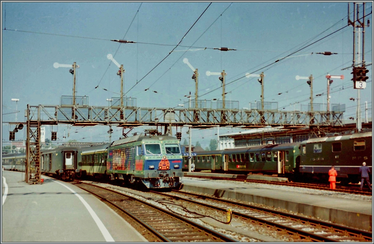 Die Signalbrücke in Rorschach ist leider längst Geschiche...
Sept. 1996