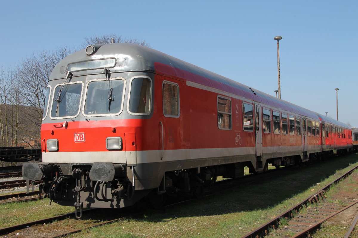 Dieser Steuerwagen stand auf dem DLW Gel�nde in Meiningen am 29.M�rz.2014