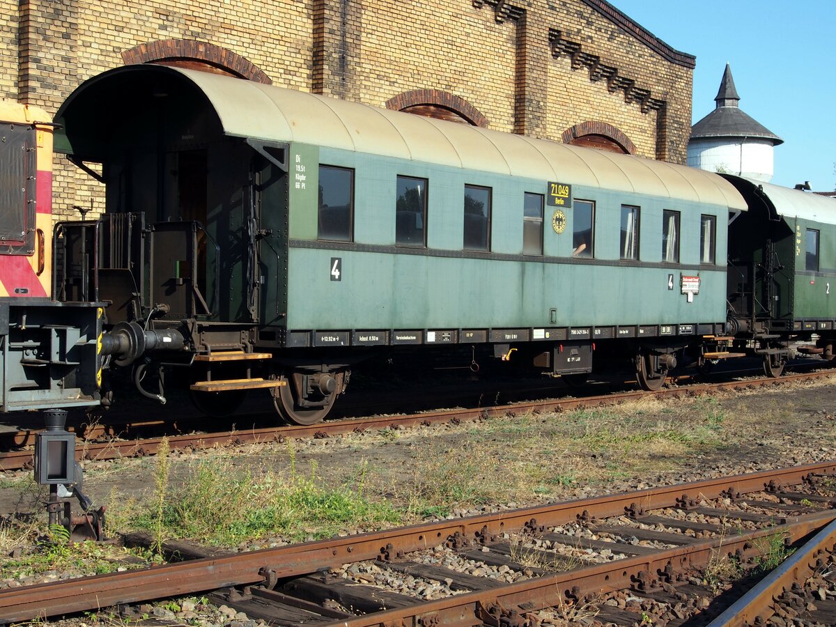 Donnerbüchse im Bw Schöneweide Berlin am 09.09.2014.