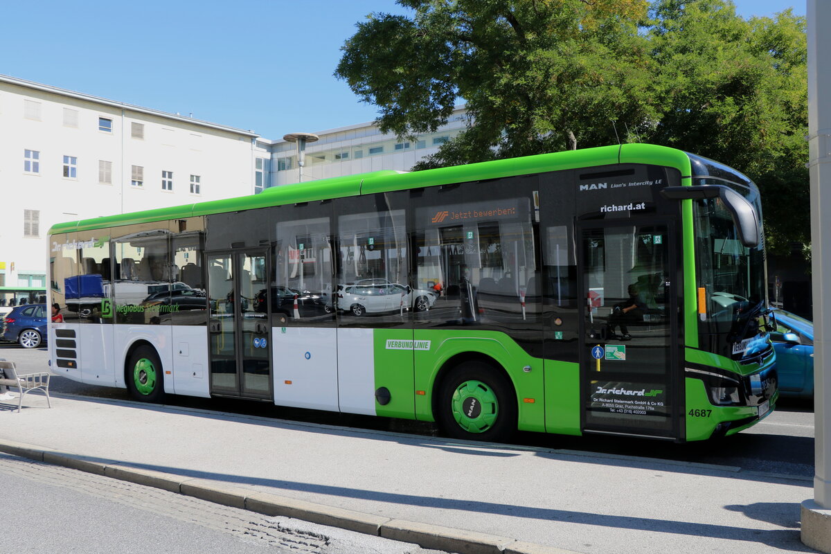 Dr. Richard - Nr. 4687/G 1902 MW - MAN am 19. September 2025 in Graz (Aufnahme: Martin Beyer)