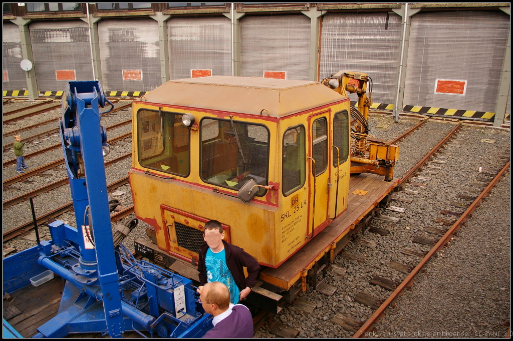 DR SKL 25 LK des F�rderverein Berlin-Anhaltische Eisenbahn e.V. am 15.09.2013 in Lutherstadt Wittenberg