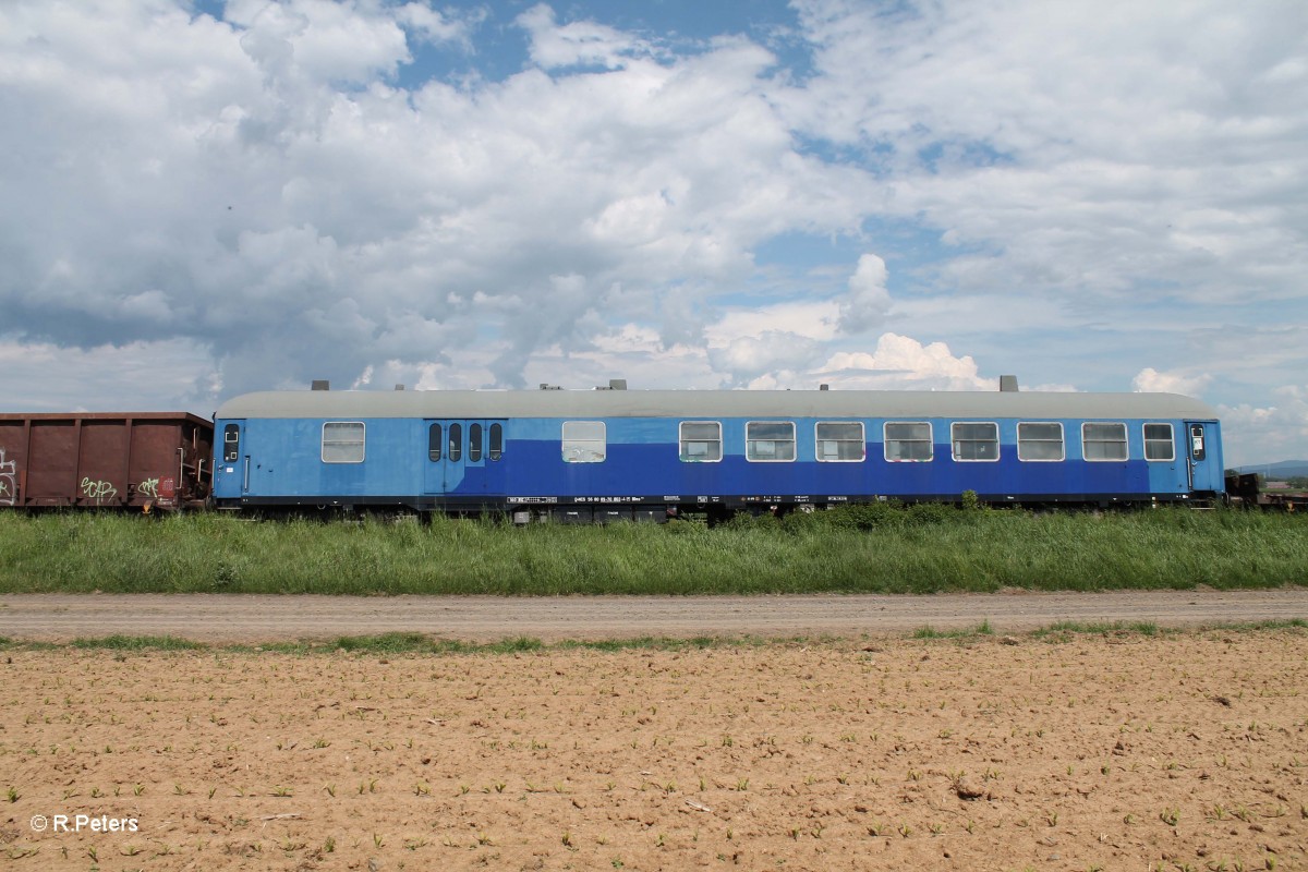 Ein Begleitwagen vom Atommülltransport 