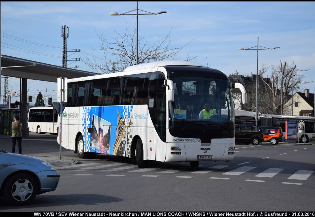 Ein MAN LIONS COACH der WNSKS