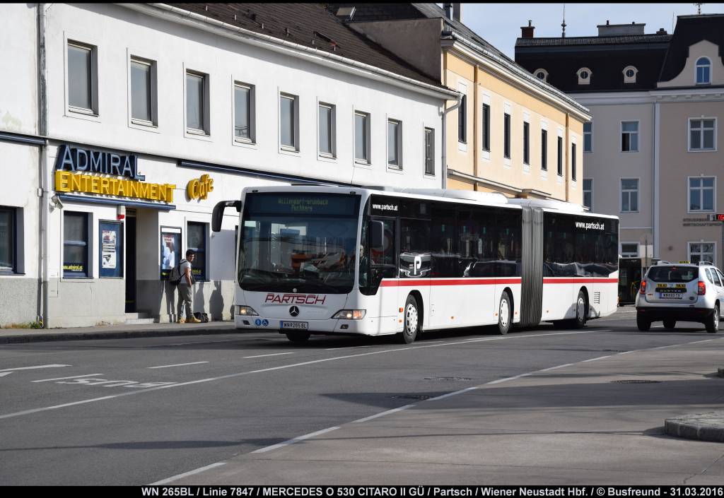 Ein MERCEDES O 530 CITARO II G� von Partsch (Wiener Neustadt).