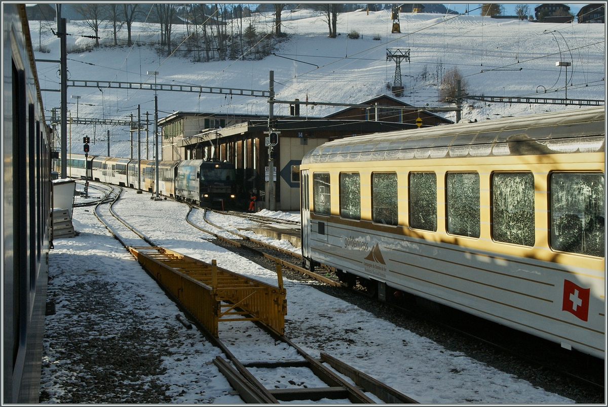 Ein MOB Panoramic Express erreicht Zweisimmen.
5. Dez. 2013