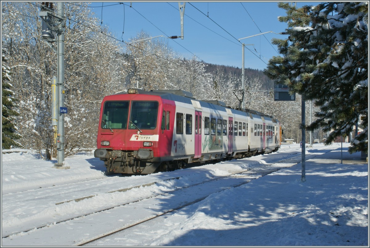 Ein PBr (Travys) NPZ erreicht Le Pont.
13. Jan. 2009