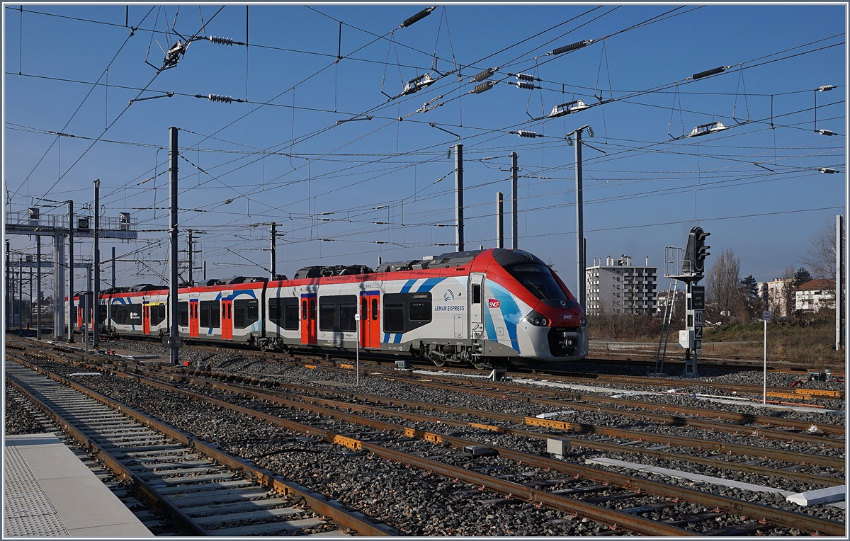 Ein SNCF Z 31500 erreicht Annemasse. 

21. Jan. 2020