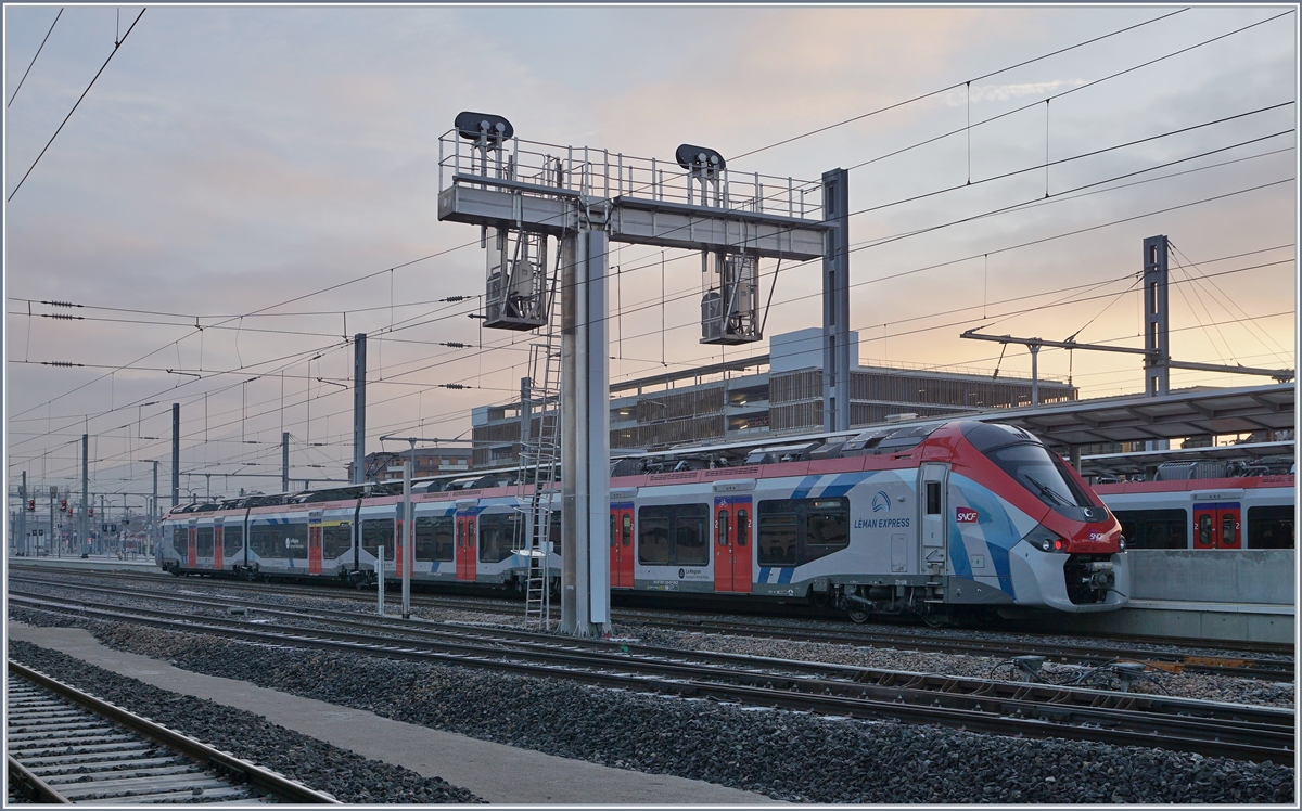 Ein SNCF Z 31500  L�man Express  in Annemasse.

21. Jan. 2020