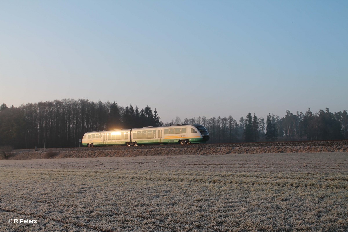 Ein Unbekannter VT als OPB20872 Schwandorf-Marktredwitz-Cheb-As-Hof bei Oberteich. 18.03.16