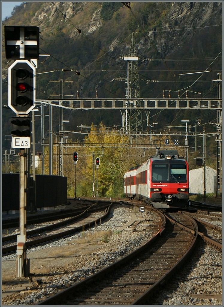 Ein Walliser Domino erreicht Brig.
31.10.2013
