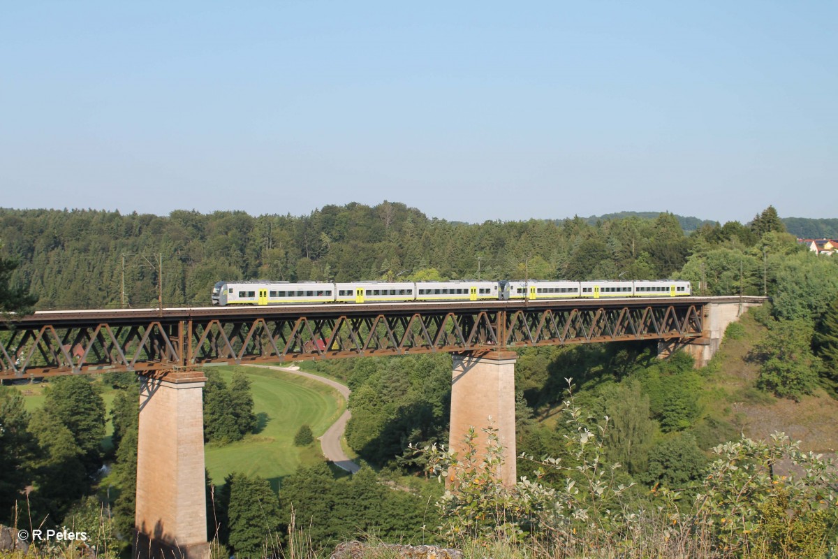 Eine Doppeltraktion agilis bei Beratzhausen. 25.07.14