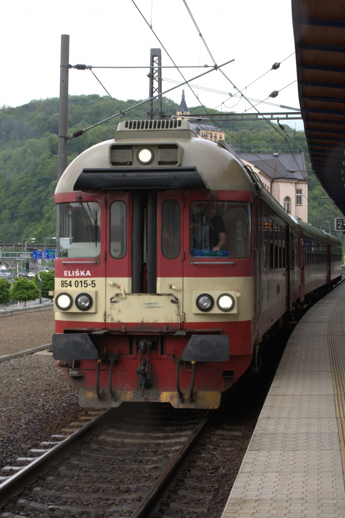  Eliska  in Usti zur fahrt nach Liberec 13.05.2014 09:14 Uhr.