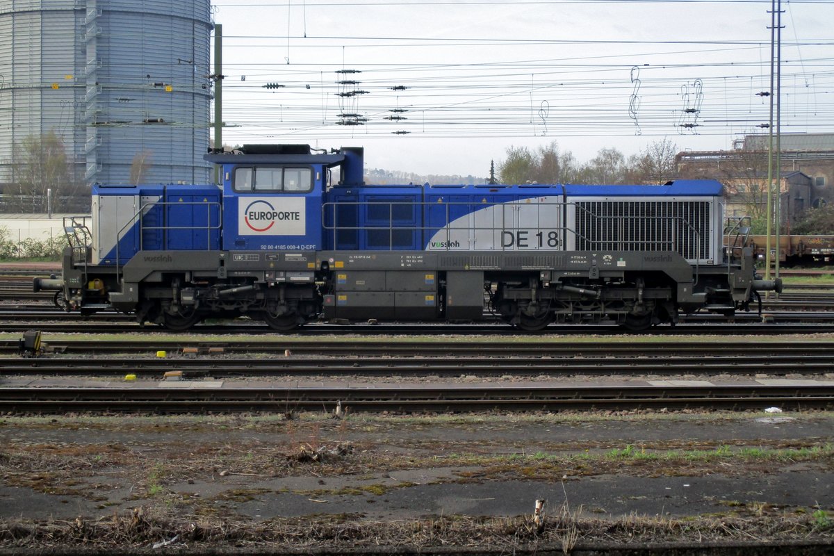 EuroPorte 4185 008 steht am 29 März 2017 in Völklingen.